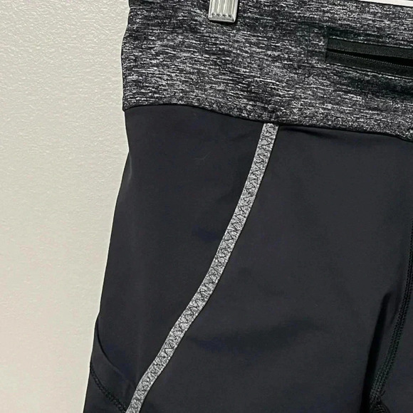Lululemon  Pace Rival Crop 22" Black Grey - Picture 8 of 16
